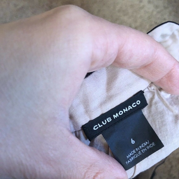 Club Monaco Crochet Lace Skirt A Line - Picture 4 of 4